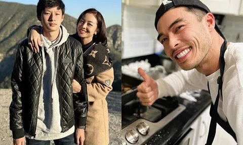 Bảo Nam nhăn nhó khi chụp ảnh cùng mẹ, Jennifer Phạm khoe tài lẻ của em ruột cao 1m9 siêu đẹp trai