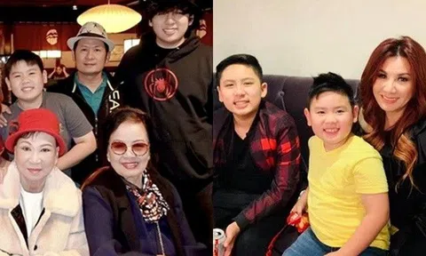 Trizzie Phương Trinh khẳng định không ly hôn gia đình chồng cũ, Bằng Kiều nhỏ bé khi đứng cạnh con trai thứ 2