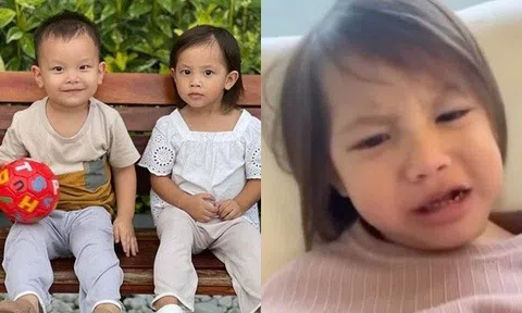 Lisa òa khóc đòi "trói bố mẹ" vì nhớ khiến Hồ Ngọc Hà xúc động, Leon xa cả 2 vẫn "tưng tửng"