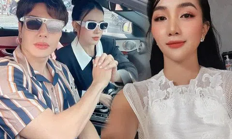 Lê Dương Bảo Lâm vừa thân thiết gái lạ, bà xã hết "lôi thôi", trang điểm điệu đà, khó nhận ra mẹ bỉm sữa