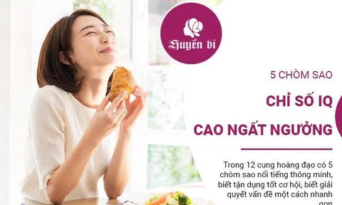 5 chòm sao chỉ số IQ cao ngất ngưởng