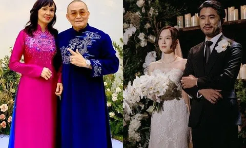 Xuân Hinh phản ứng lạ khi con gái lấy chồng, chàng rể nhận bình luận "già hơn bố vợ"