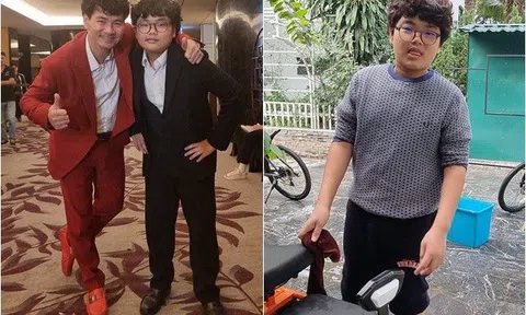 Diện mạo mới khác lạ của Bi Béo - con trai Xuân Bắc: Tóc xoăn như trai Hàn Quốc, nhăn nhó phản ứng với mẹ ruột