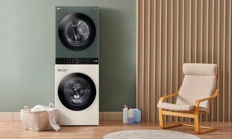 Sắm cặp máy giặt sấy LG WashTower™ cho mùa dọn dẹp “nhàn tênh”, nâng cấp nhà cửa khang trang chuẩn bị ăn Tết