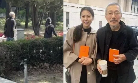 "Con ghẻ quốc dân" showbiz: Sống lủi thủi, quấn quýt bên bạn trai đáng tuổi bố, bị sinh viên chụp lại