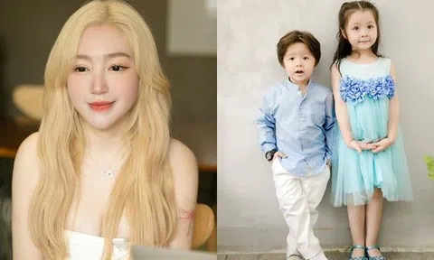 Elly Trần chính thức làm thủ tục ly hôn, nhiều người lo Cadie và Alfie bị giống 2 con của Diệp Lâm Anh