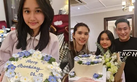 Con gái 11 tuổi cao 1m6 của Minh Tiệp càng lớn càng xinh, được nhận xét giống hệt diễn viên điện ảnh