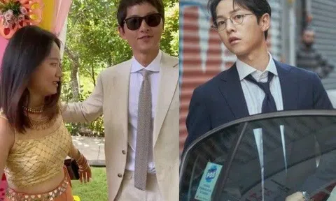 Dưới ống kính người qua đường, Song Joong Ki lộ diện mạo U40, không nhận ra "cậu út" nhà tài phiệt