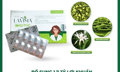 Thực phẩm bảo vệ sức khỏe Lavima Biotic đạt 22.000 lượt bán Shopee nhờ công thức độc đáo