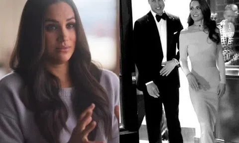 Vợ Hoàng tử "chân đất, quần rách" trong lần đầu gặp William và Kate, màn chào hỏi Nữ hoàng gây sốc