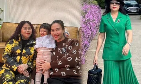 Con gái là "tín đồ hàng hiệu", mẹ đẻ Đàm Thu Trang U60 vẫn ăn diện trẻ trung, sở hữu BST đồ hiệu chẳng kém con