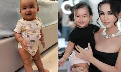 Con gái hơn 1 tuổi bụ bẫm, thông minh vượt trội, Võ Hạ Trâm nói món bé ăn mỗi ngày ai cũng bất ngờ
