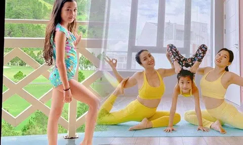 Con gái có biệt tài chỉ 1% trên thế giới của Ốc Thanh Vân: 9 tuổi đã cao phổng, "trồng chuối" điêu luyện
