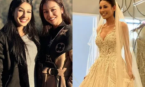 Em ruột Jennifer Phạm sắp kết hôn: Vẻ đẹp lai "lấn át" chị gái Hoa hậu, ảnh thử váy cưới càng chứng minh rõ nhan sắc