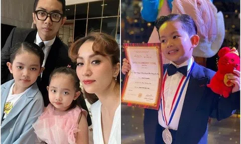 Trước khi có danh phận vợ Phan Hiển, Khánh Thi đã 7 năm khéo léo nuôi 2 con lớn xinh, thông minh