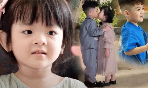 Danh tính cậu bé "cướp nụ hôn đầu" con gái Trương Mỹ Nhân: Cháu nội ông trùm điện tử, bố mẹ giàu