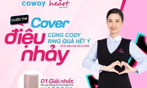 Thử thách nhảy cùng vũ điệu Cody và dịch vụ đến từ trái tim của Coway Vina