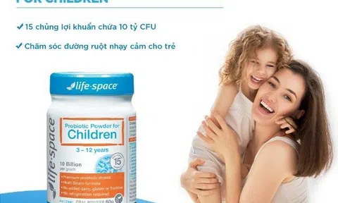 Sản phẩm nổi tiếng của Úc: Life-Space Probiotic Powder For Children nay đã có mặt tại Việt Nam