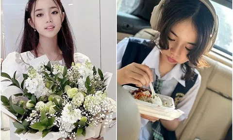 Cảnh ít ai biết của con gái Bằng Kiều trong penthouse 20 tỷ: Ăn cơm tấm hộp xốp trên xe hơi kịp đi học, 13 tuổi như Hoa hậu