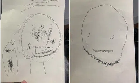 Con 4 tuổi thường xuyên vẽ tranh rùng rợn, mẹ đi hỏi nhận về câu trả lời không thể ngờ