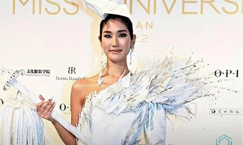 Thời trang Việt cao cấp Bonita Rosabellé tài trợ phục trang độc quyền cho Tân Hoa hậu Hoàn Vũ Nhật Bản 2022