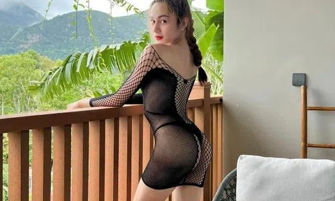 Mặc vest "thả rông" giống Mai Phương Thúy, Á hậu bị dân đòi tước ngôi bị soi hớ hênh thềm ngực 90cm