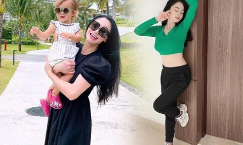 Mẹ chồng cao gần 1m70 có đường cong chuẩn chỉnh đất Hòa Bình, cạnh "con trai" trẻ như chị em