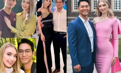 "Búp bê sống" vừa đăng quang Hoa hậu khoe bạn trai "cực chất" người Châu Á, 19 tuổi đã bị "đặt gạch"