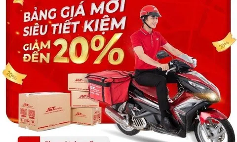 J&T Express giảm cước vận chuyển lên đến 20% đón “sóng” sale cuối năm