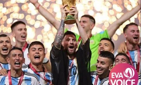 Messi vô địch, 2 lần xuất sắc nhất World Cup: Huyền thoại, danh thủ gọi là số một lịch sử, xứng danh vua bóng đá như Pele, hơn xa Maradona, Ronaldo
