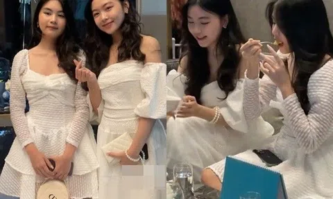 2 con gái Quyền Linh lọt vào ống kính cam thường, nổ ra màn so sánh nhan sắc Lọ Lem và Hạt Dẻ