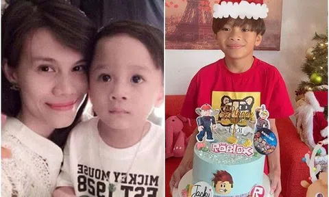 Con trai Thanh Thảo được mẹ ruột tổ chức sinh nhật ở Mỹ