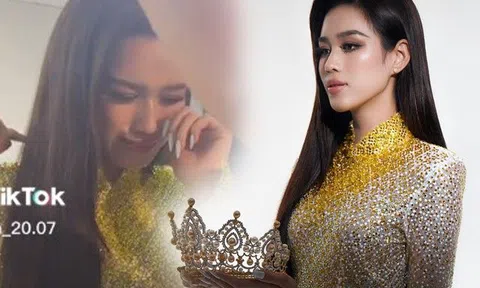 Trước giờ G, Đỗ Thị Hà rơi nước mắt vì sắp chia tay nhiệm kỳ Hoa hậu Việt Nam, nhan sắc vẫn rực sáng