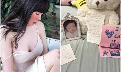 Elly Trần nghẹn ngào đọc mẩu giấy con gái để lại trên giường, dân tình soi 2 chữ kỳ lạ