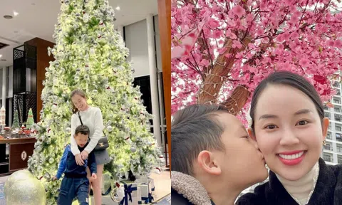 Ly Kute hiếm hoi khoe con trai chung với Mạc Hồng Quân, ngoại hình hiện tại khiến các mẹ "xin vía"