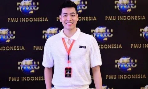 Master Khương Minh "tỏa sáng" với kỹ thuật Bonding Brows tại PMU Indonesia Festival 2022