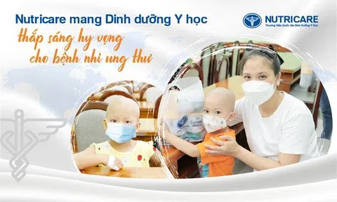Nutricare mang Dinh dưỡng Y học thắp sáng hy vọng cho bệnh nhi ung thư