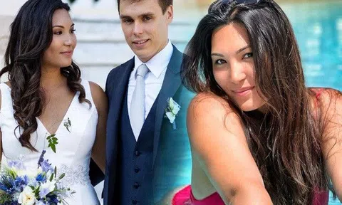 Cô bé "Lọ Lem" gốc Việt lai Pháp, được hoàng tử Monaco "rước về dinh", bụng bầu vượt mặt vẫn diện áo tắm khoe dáng