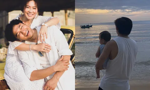 Vợ Quý Bình làm việc 20 tiếng/ngày hậu sinh con thứ 3, khoe được chồng trẻ cưng chiều