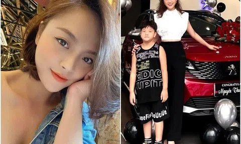 DV Thu Quỳnh 7 năm vất vả làm mẹ đơn thân, con trai càng lớn càng giống Chí Nhân, tình cảm với bố mẹ