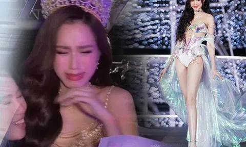 Đỗ Thị Hà vừa trao lại vương miện cho Tân hoa hậu Thanh Thuỷ đã nếm mùi "vồ ếch", đôi chân 1m11 xây xước không nhẹ