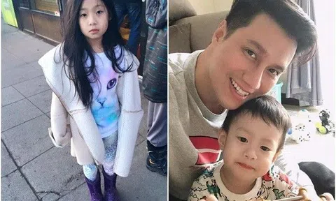 2 con ruột của Việt Anh với 2 vợ cũ: Con gái ở ẩn cùng mẹ ở Canada, con trai ở Việt Nam kháu khỉnh ngày càng giống bố