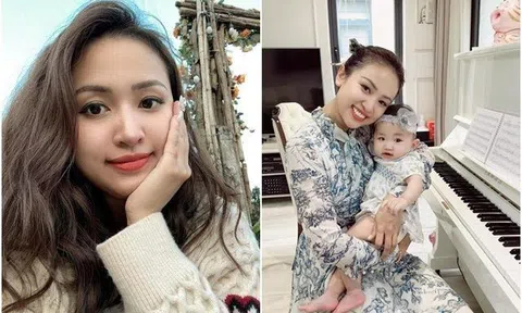 Làm mẹ lần 2 sau 13 năm với chồng mới, Vân Hugo: "Đã có thời điểm tôi tưởng như không thể sinh con nữa"