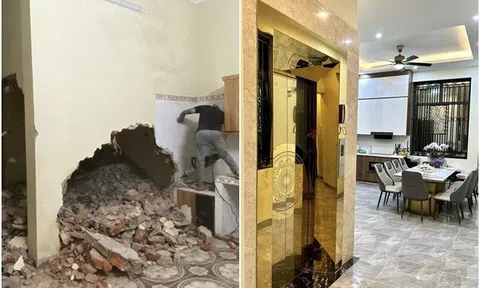 Ngôi nhà Hà Nội xây bằng 80 tấn xi măng sau 20 năm không một vết nứt, thoải mái đúc thêm 2 tầng, đập tường lắp thang máy