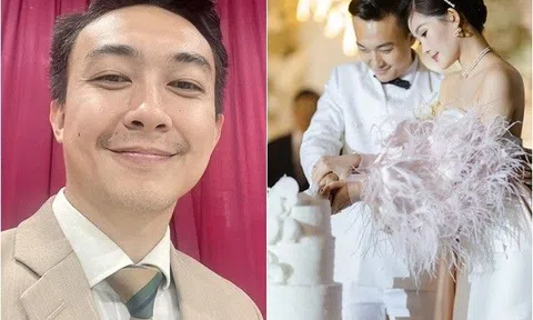 Chồng BTV của Lê Âu Ngân Anh phát tướng, bụng căng tràn sau đám cưới, thấy có lỗi khi bị vợ chê