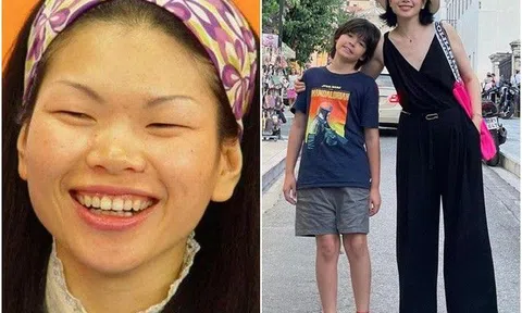 Siêu mẫu xấu nhất Trung Quốc sinh con cho mỹ nam Pháp, ai cũng "lặng người" khi thấy nhan sắc bé con