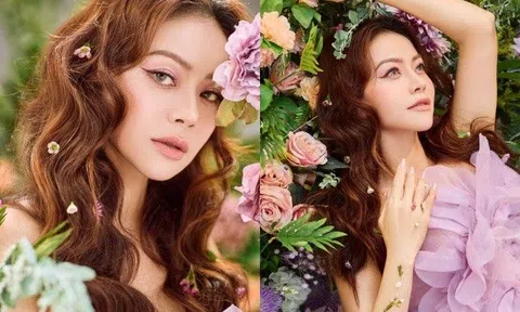 Hải Yến Idol giảm cân sau sinh con gái thứ 2, gọn gàng như nàng Xuân trong sản phẩm mới