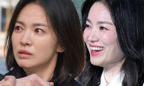 Song Hye Kyo 41 tuổi "cân" đẹp vai gái đôi mươi, chơi trội khi khoe da trắng, dáng gầy trước mặt trai trẻ