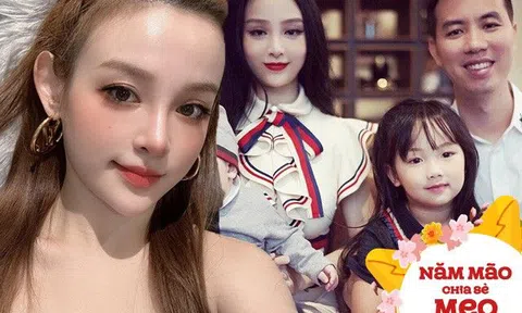 Huyền Baby "cải lão hoàn đồng" đón Tết, ông xã thiếu gia tức tốc tút tát vì sợ già hơn vợ