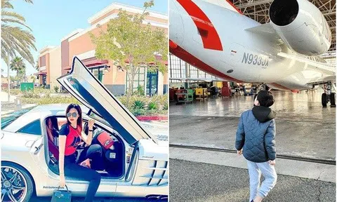 Gái quê Bắc Ninh làm con dâu tỷ phú Mỹ, đưa con về nhà ăn Tết Nguyên đán 2023 bằng máy bay riêng